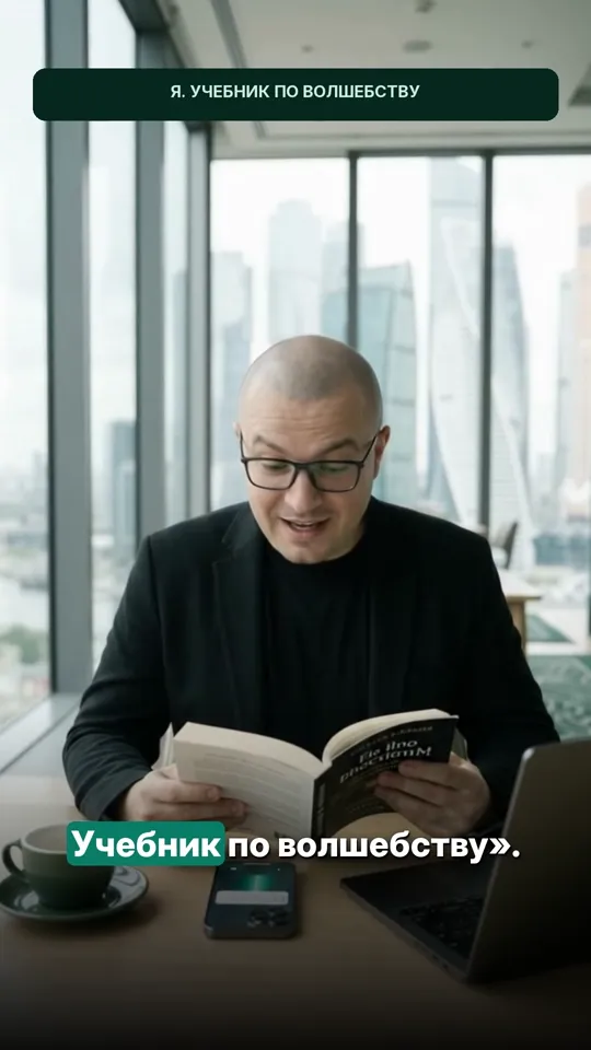 Кадр ролика о Живой книге